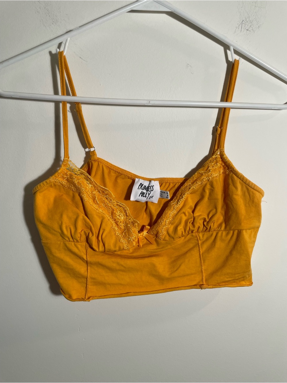Princess Polly cropped bralette top US 8